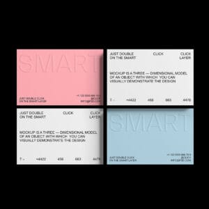 Card business card customization